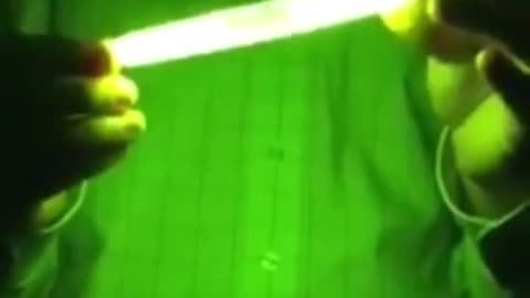 Microwaving a glow stick