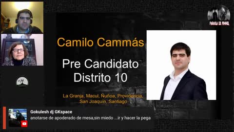 Entrevista especial con Camilo Cammás, Candidato a Diputado Distrito 10