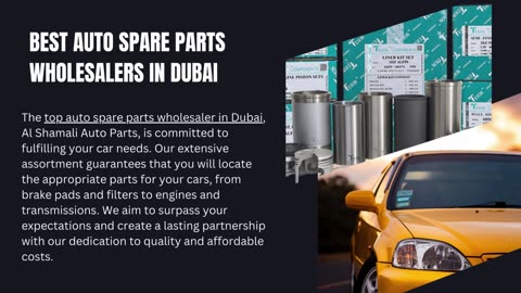Trusted Auto Spare Parts Wholesalers in Dubai - Al Shamali Auto Parts Group