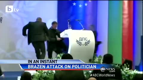 Brazen Assassination Attack on Politician Caught on Tape | ABC World News Tonight | ABC News