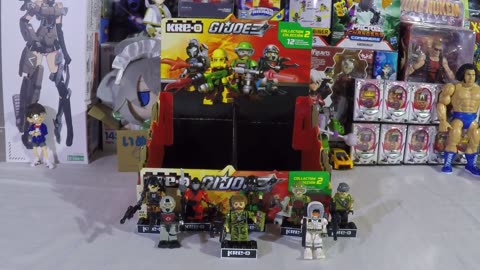 KRE-O G.I. JOE Collection 2 mini figure blind bags opening