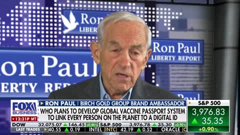 Dr. Ron Paul: "This is price fixing on the most important thing of all"