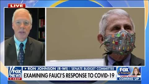 Senator Ron Johnson Pledges to Hold Fauci Accountable for the Societal Damage Caused by His Policies