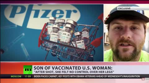 WOMAN CONVULSING AFTER TAKING PFIZER COVID VACCINE