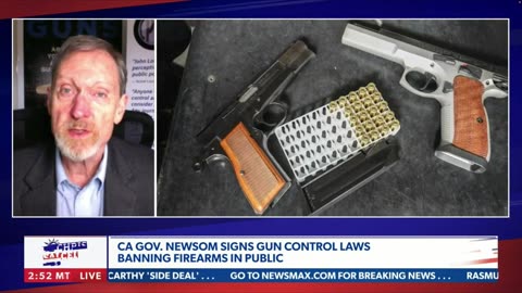 On NewsMax’s Chris Salcedo Show: To Discuss Democrats' Latest Gun Regulation Effort