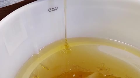 Honey Pouring from Honey Extractor