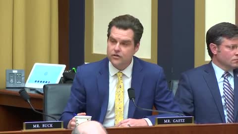 'This Is Critical Race Theory With A Gun And A Badge!': Matt Gaetz Rips Domestic Terrorism Bill