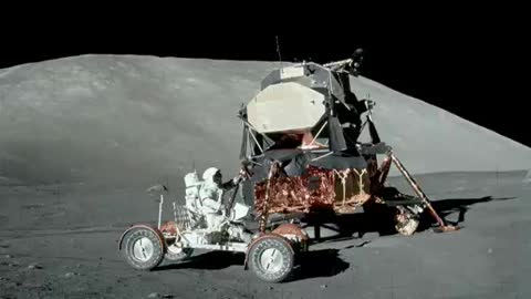 NASA reuses moon photo background