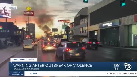 Baja California issues warning after violence outbreak