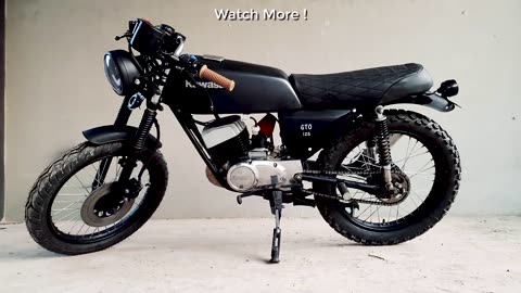 Turning a Junk Motorcycle into an Incredible Cafe Racer | Full Restoration --- AF invention