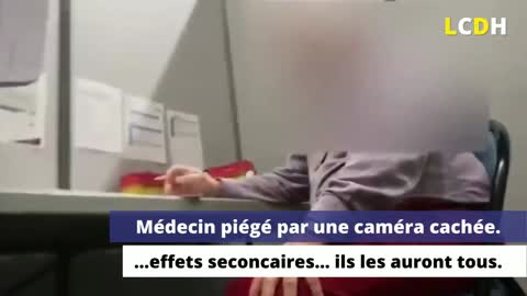 Médecin piégé par une caméra cachée