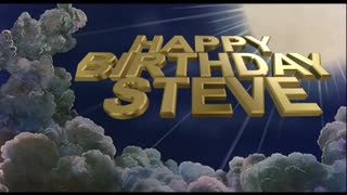 Happy birthday Steve - Monty Pythong Style! Happy birthday to you!