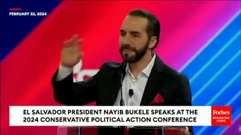 President Nayib Bukele of El Salvador tells the truth about taxes