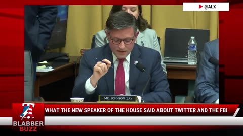 What The New Speaker Of The House Said About Twitter And The FBI