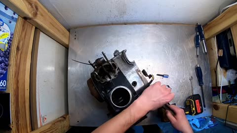 My road to the Florence Grand Prix: KD175 engine disassembly