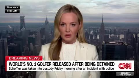 Video shows Scottie Scheffler in handcuffs at scene CNN News