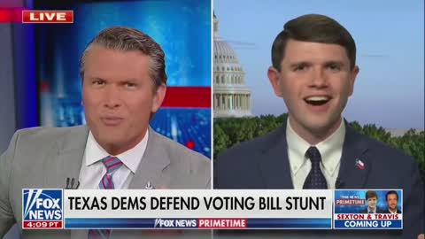 Watch: Rep who fled Texas can’t list any voters who would be denied the right to vote