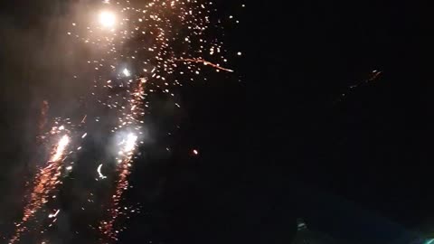 As soon as the fireworks go off, Firecrackers, set off firecrackers, New Year