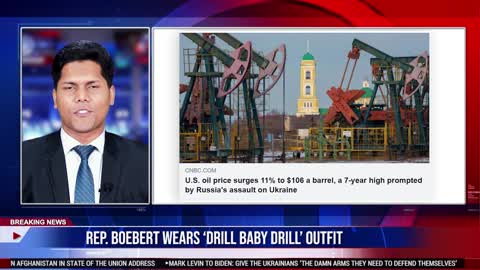 SOTU: Rep. Boebert Wears ‘Drill Baby Drill’ Outfit