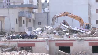 Rescue team pauses search to pray in devastated Derna