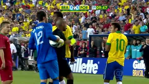 Neymar Vs Pepe Fight