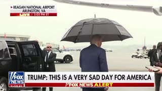 TRUMP: “This is a very sad day for America”