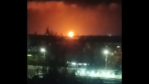 Ukrainian Strikes Hit Russian Oil Depot In Bryansk