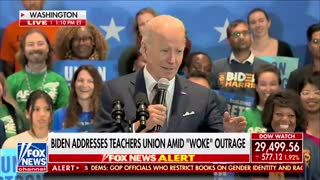 WATCH: Biden Supporters Laugh Nervously as He Talks to Woman in Crowd
