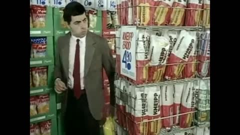 A perfect Technique to shop at a supermarket By Mr.Bean