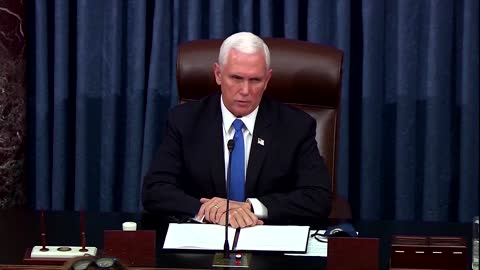 Pence to Capitol protesters: 'You did not win'