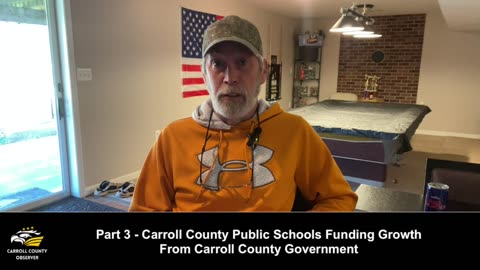Carroll County Government Budget History Video Series: Part 3 - CCPS funding growth from the County