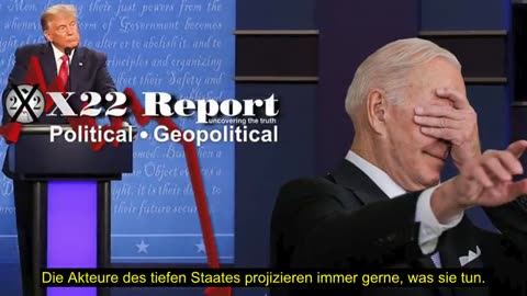 X22 Report vom 15.05.2024 - Biden wird in die Debatte mit Trump gedrängt