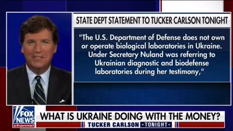 Tucker Carlson Ukrainian Biolabs 3.9.2022