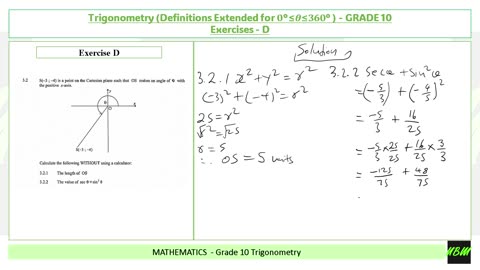 Trigonometric Definitions Extended Part 3