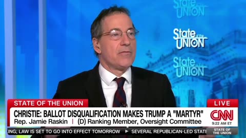 Jamie Raskin: "I don't think that we can run scared from Donald Trump."