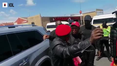 Julius Malema in Mitchells Plain