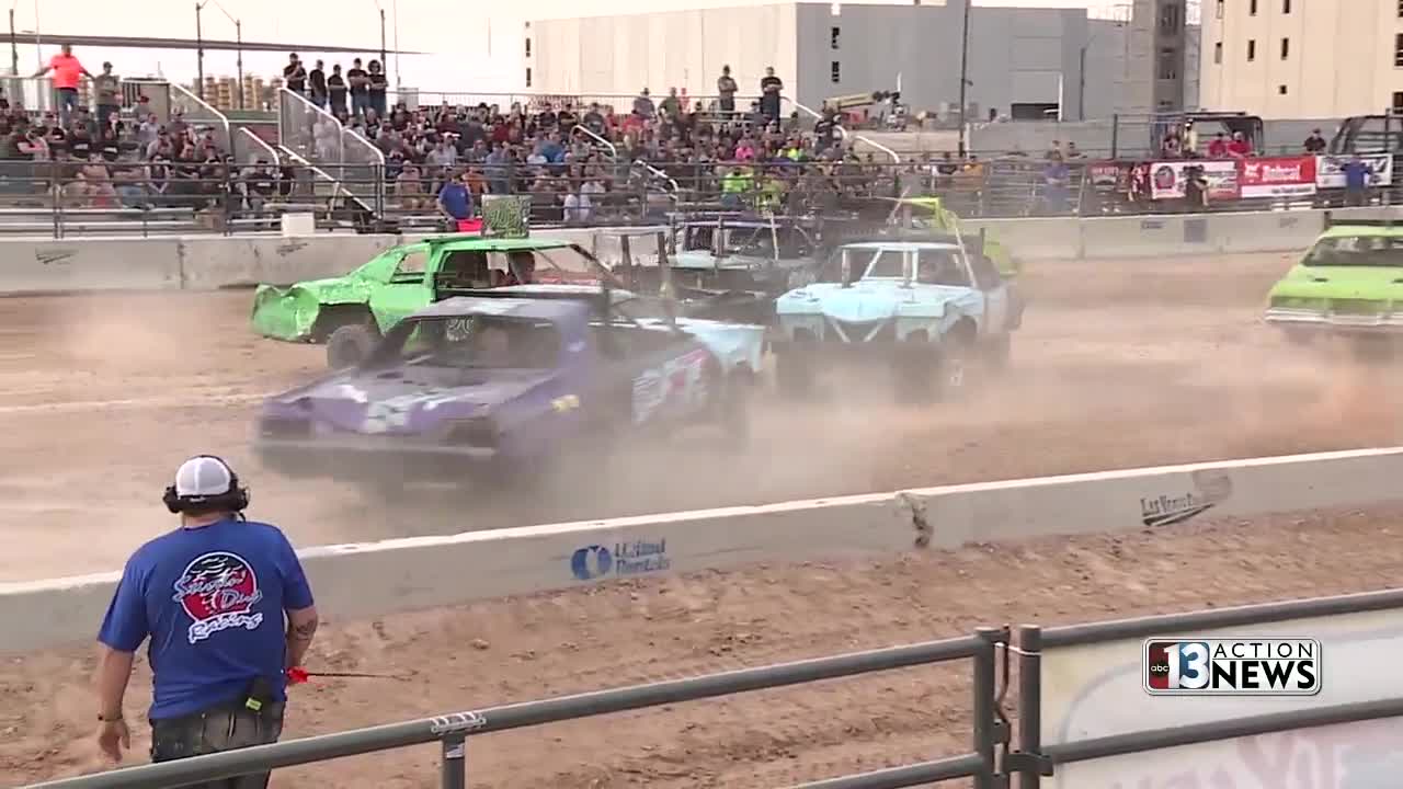 Sin City Showdown demolition derby in Las Vegas this weekend