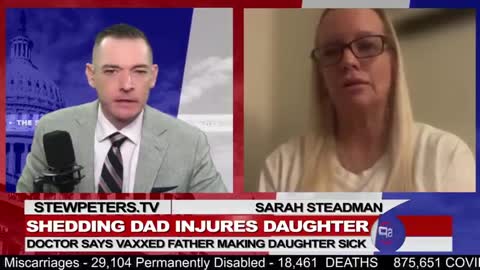 WARNING !! SHEDDING DANGER !! 12-YEAR-OLD GIRL INJURED BY VAXXED DAD !! MUST WATCH !! GET SHARING !!