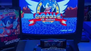 Sonic The Hedgehog (1991) on Sega Genesis