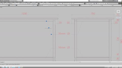 How to make a Metal frame table using AutoCAD