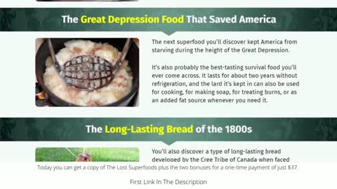 The Lost SuperFoods Official _ What is The Lost SuperFoods