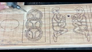 Relief Carving Viking Art
