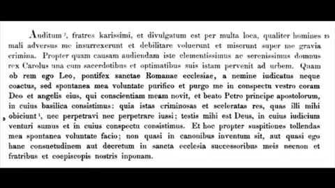 [1/3] Codex Carolinus: SS. Leonis PP. III Purgatio Per Sacramentum (1)