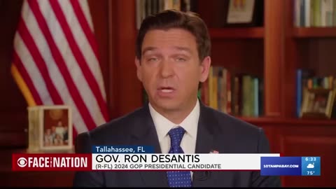 DeSantis says US shouldn't take in Palestinian refugees from Gaza