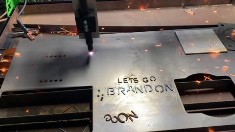 Plasma cutting "Lets Go Brandon"