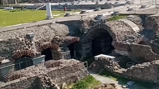 Roman Forum of Thessaloniki, Greece, Spring 2022