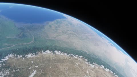 Earth space view..