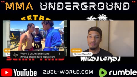 "MMA Underground" - StreetBeefs Scrapyard's Razor & West Coast's Champ Mike100
