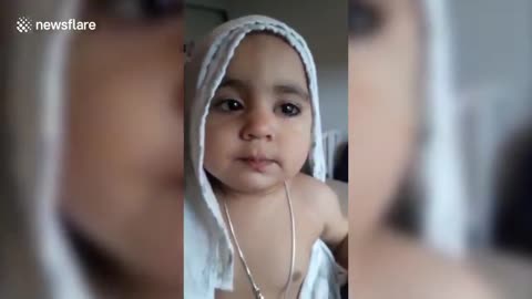 Child baby funny video