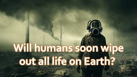 Will humans soon wipe out all life on Earth?